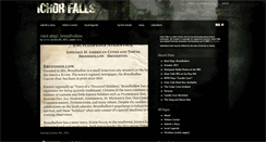 Desktop Screenshot of ichorfalls.com